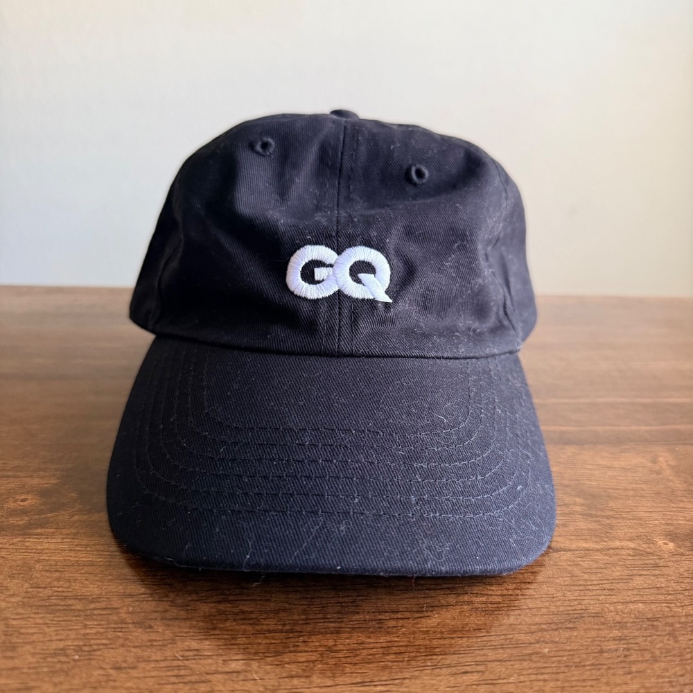 GQ Magazine Proud Subscriber Black Dad Hat Adjustable Strapback Baseball Cap